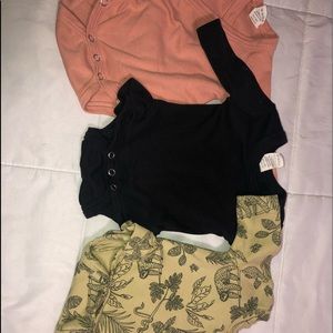 Kate Quinn ruffled leg bodysuit and kimono